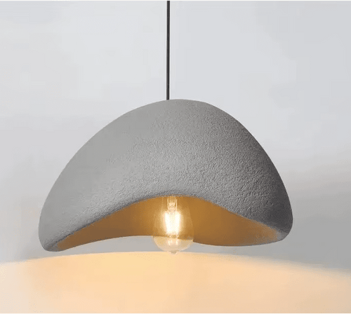 Oval Mushroom Cap Wabi Sabi Pendant Chandelier - The Finishing Touch Decor