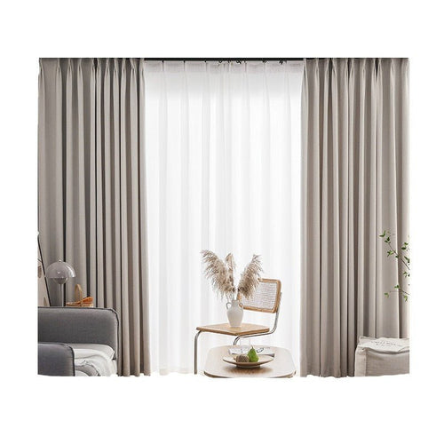 Heavy Blackout Cotton Linen Luxury Curtains - Color Variety - The Finishing Touch Decor