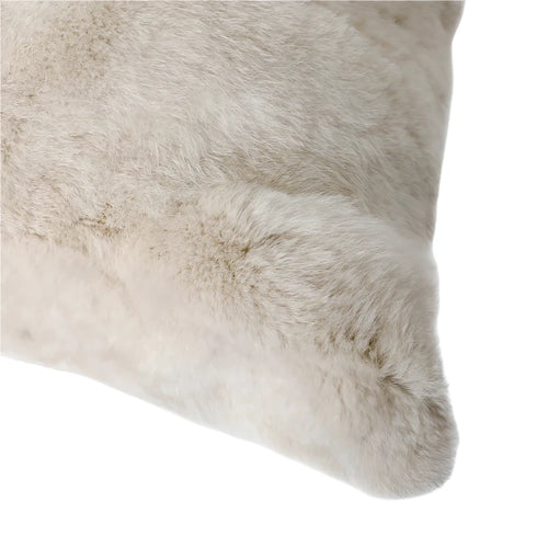 Luxurious Rabbit Fur Throw Pillow Cover - 45x45cm - The Finishing Touch Decor