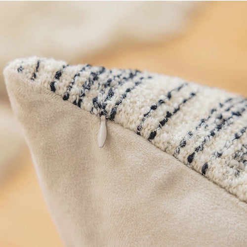 Light Luxury Soft Woven Woolen Throw Pillow Covers - The Finishing Touch Decor