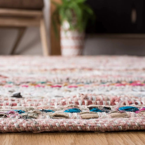 Woven Handmade Bohemian Stripe Area Rug - 8' X 10' - The Finishing Touch Decor