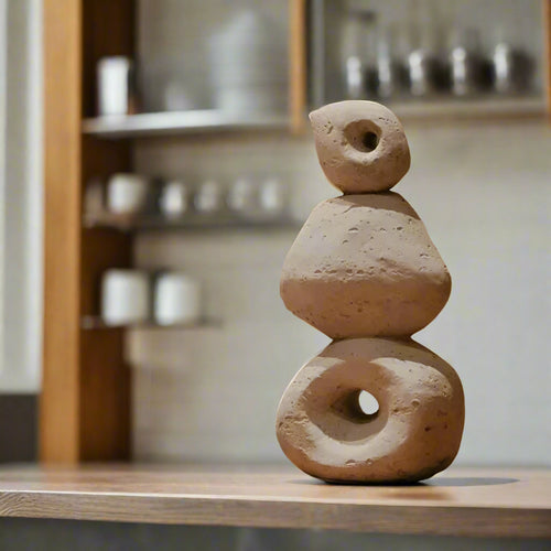 Abstract Rock Formation Imitation Stone Sculpture - The Finishing Touch Decor