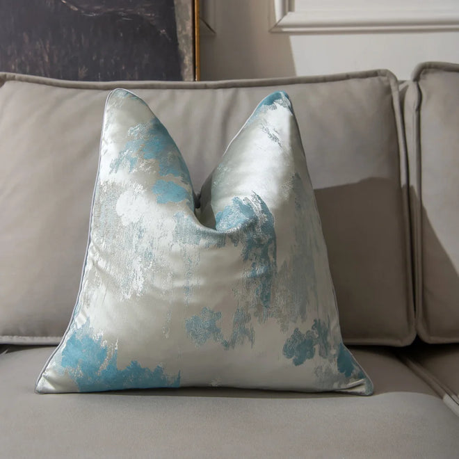 Luxury Metallic Pattern High-end Throw Pillow Covers - The Finishing Touch Decor