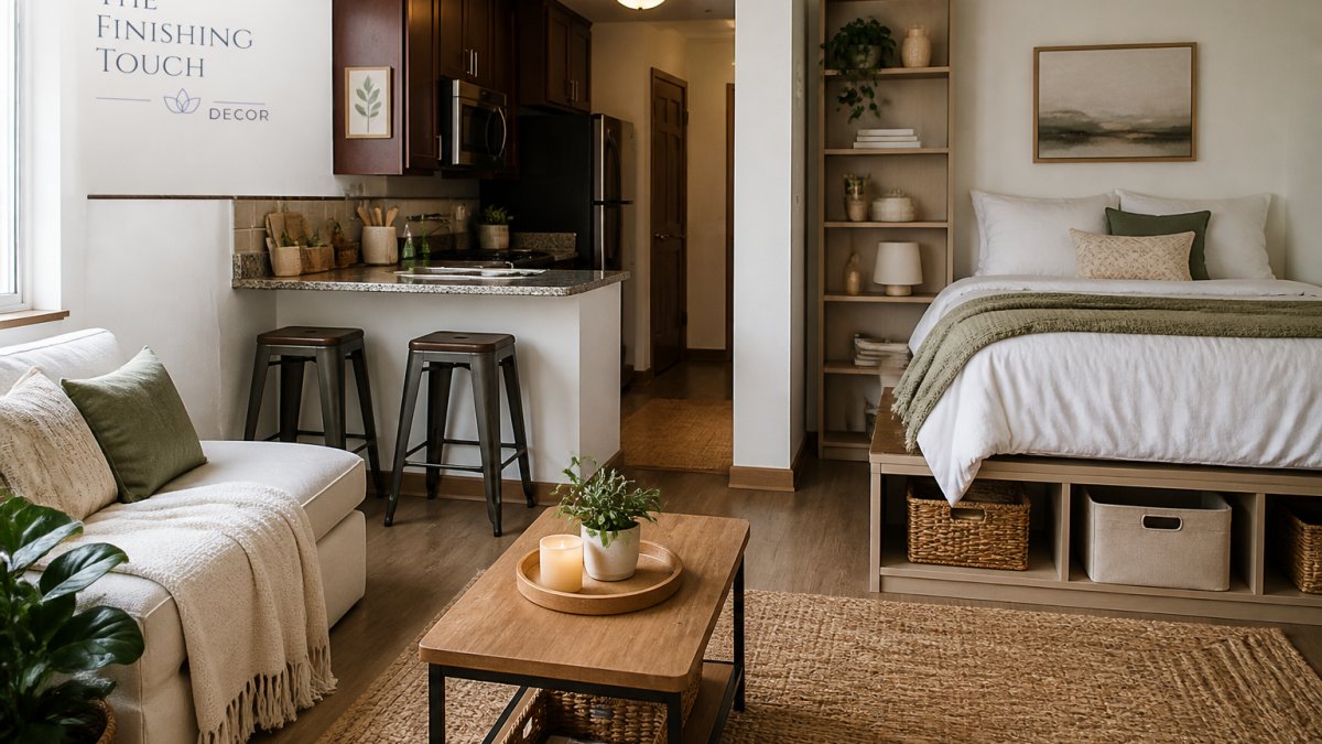 How to Organize a Studio Apartment on a Budget