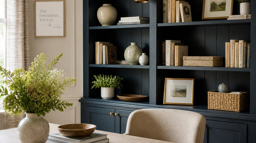 How to Style Bookshelves Like a Professional