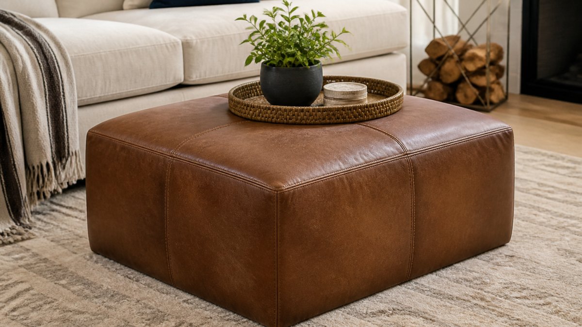 Leather Square Ottoman Review: Top Picks & Buying Guide