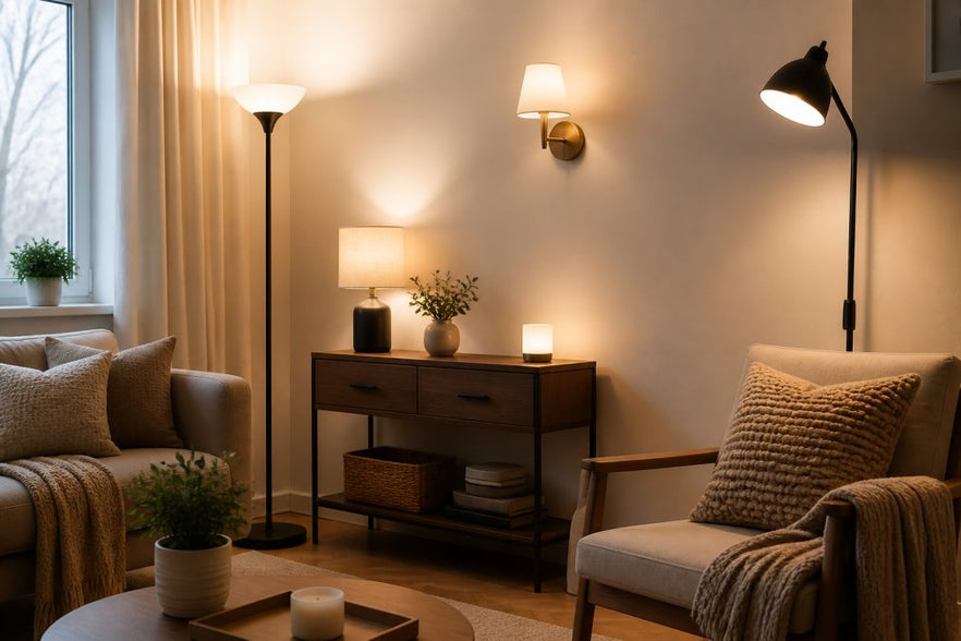 Renter Friendly Lighting Ideas for Small Spaces