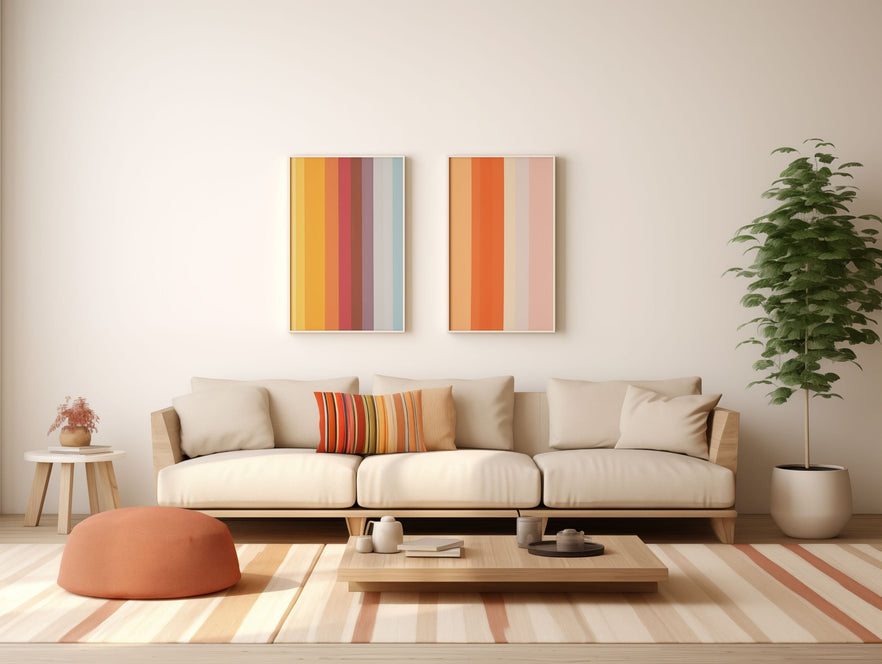 Keeping it in line! Transforming Your Home Decor with the Power of Stripes