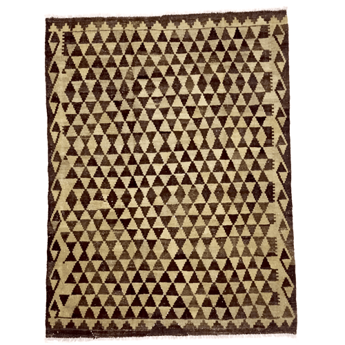 Neutral Handwoven Domino Kilim Rugs - The Finishing Touch Decor