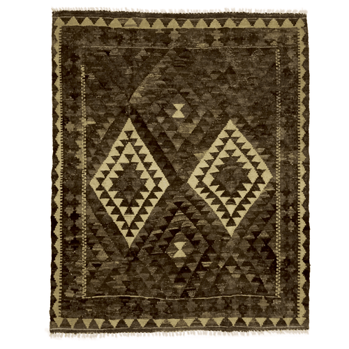 Neutral Handwoven Domino Kilim Rugs - The Finishing Touch Decor