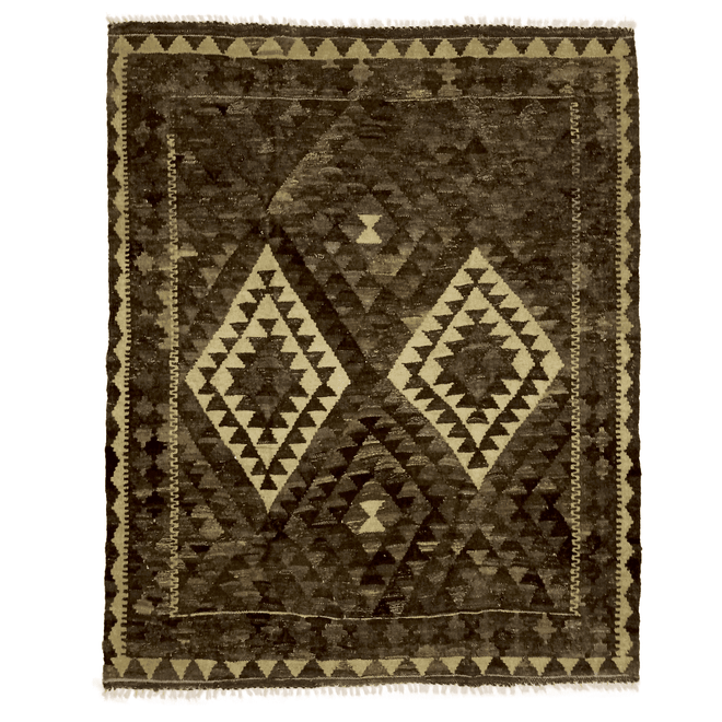 Neutral Handwoven Domino Kilim Rugs - The Finishing Touch Decor