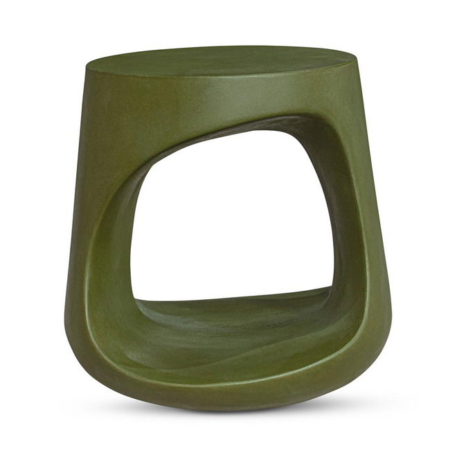 Green Garden Rothko Outdoor Concrete Table Stool