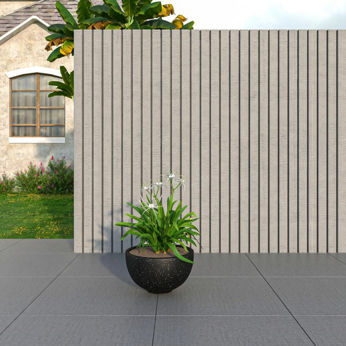 Black Fiberstone all-weather bowl planter, 7-inch size, durable outdoor decorative planter with smooth finish.