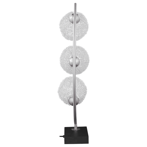 Glam Woven Spheres Modern Metal Table Lamp - 30in - The Finishing Touch Decor