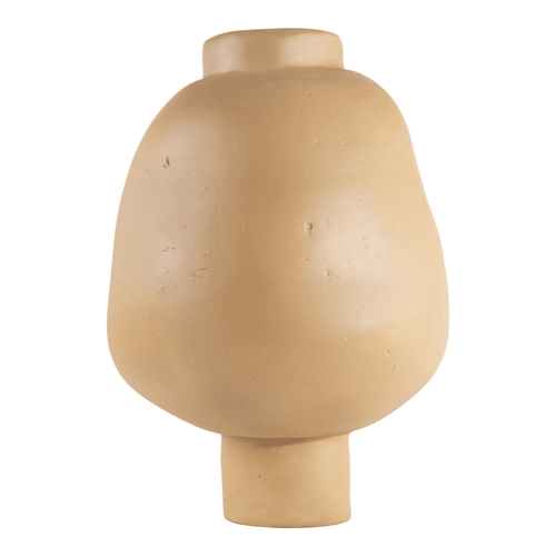 Decorative Vase Eco-Friendly Vessel Beige - The Finishing Touch Decor