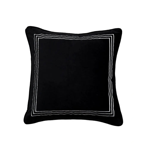 Medicci Home Cushion Cover Square Decorative Pillow Case Modern Simple Geometric Orange Velvet Waist Coussin Sofa Chair 45x45cm