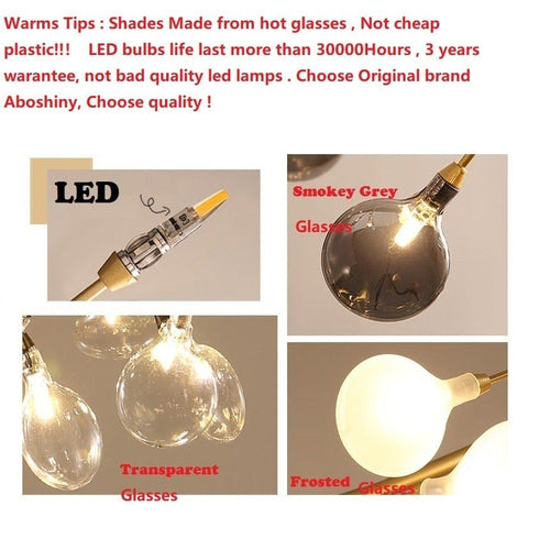 Modern Firefly LED Chandelier Light Stylish Tree Branch Chandelier Lamp - The Finishing Touch Decor