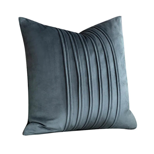 Medicci Home Nordic Simple Modern Velvet Pillowcase Living Room Sofa Brilliant Decorative Striped Cushion Covers 50x50cm