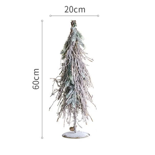 Christmas Tree Desktop Decoration Artificial Cedar Silver Fir Festival Decor Landscaping Home Decor Floor Large Christmas Trees