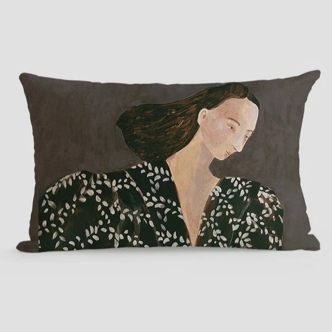 Sofia Lind Print Handmade Nordic Swedish Throw Pillow Covers - The Finishing Touch Decor