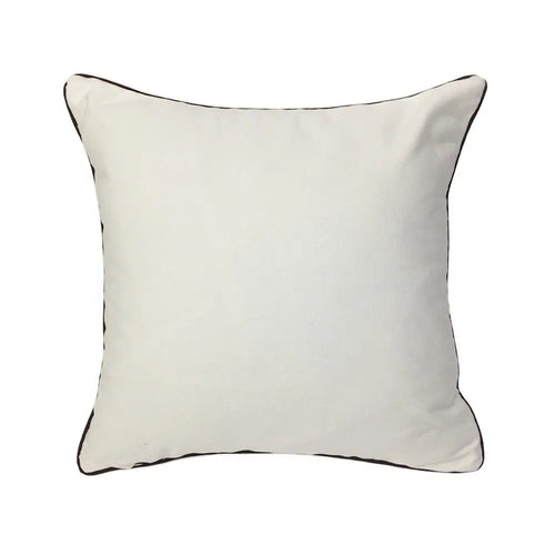 Modern Embroidery Horse Designer Pillow Case Sofa Cushion Cover White Canvas Home Bedding Decorative 45 x 45cm Sell by Piece