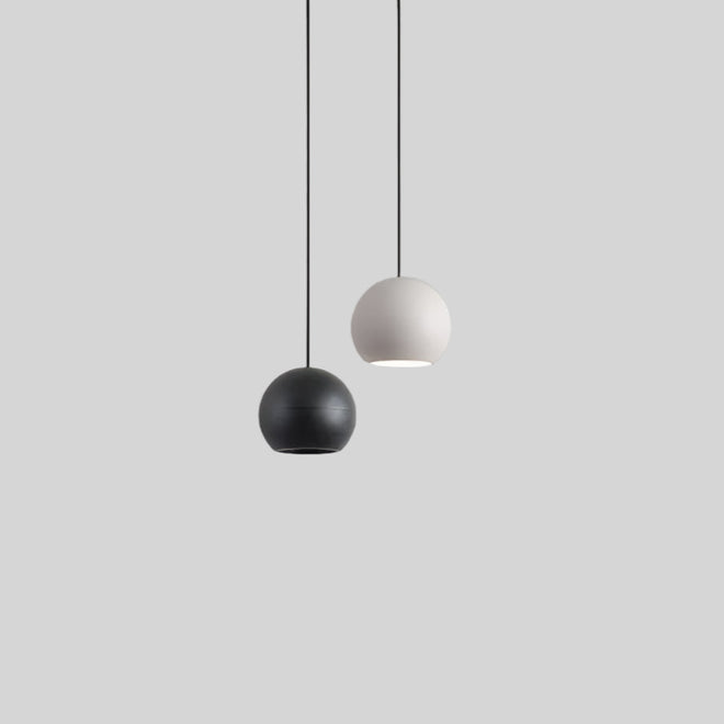 Modern Simple ball Pendant lights Nordic hanging ceiling lamps for Cafe Bar Decor Black/White Pendant Hanging Lamp