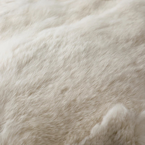 Luxurious Rabbit Fur Throw Pillow Cover - 45x45cm - The Finishing Touch Decor