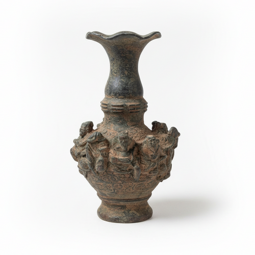 Eight Immortals Ancient Artifact Bronze Sculpture