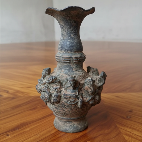 Eight Immortals Ancient Artifact Bronze Sculpture