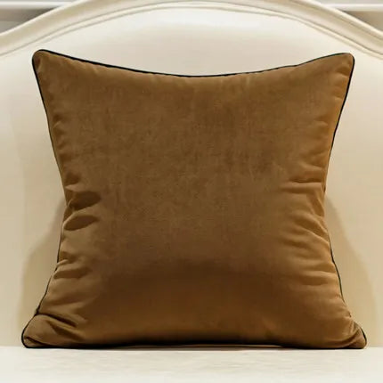 Bold Color Velvet Throw Pillow Covers