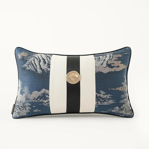 Dragonfly Bamboo Leaf Japanese Zen Throw Pillow Covers - The Finishing Touch Decor