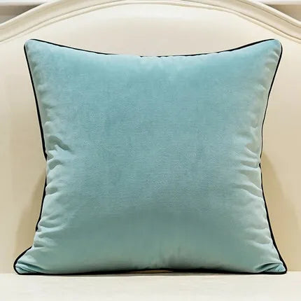 Bold Color Velvet Throw Pillow Covers