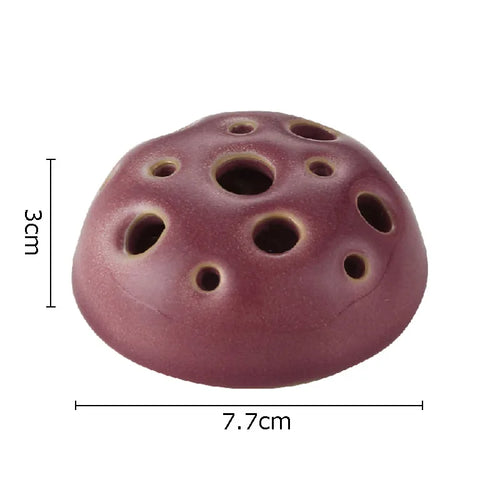 Japandi-style Lotus ceramic seedpod planter set by The Finishing Touch Decor, featuring minimalist design and neutral tones.