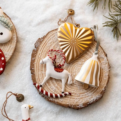 Assorted Iron Christmas Cartoon Ornaments