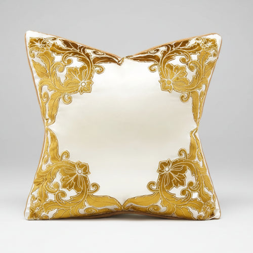 Velvet Embossed Luxury Throw Pillow Cover - The Finishing Touch Decor