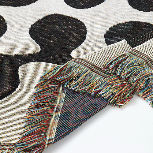 Retro American-style warm thread blanket from The Finishing Touch Decor, ideal for camping, sofa, or bed lounging.