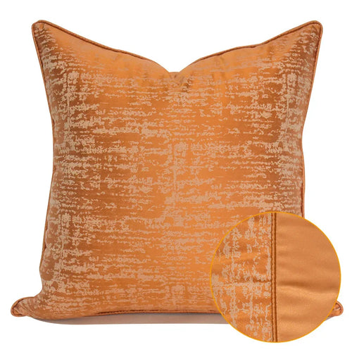 Modern Orange Throw Pillow Cover - The Finishing Touch Decor