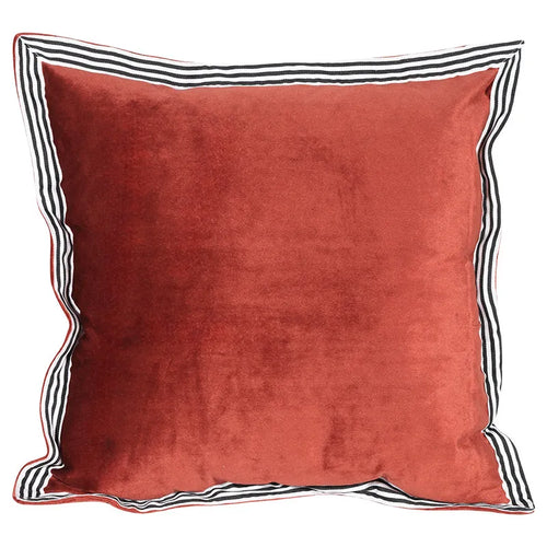 Modern Striped Velvet Throw Pillow Covers