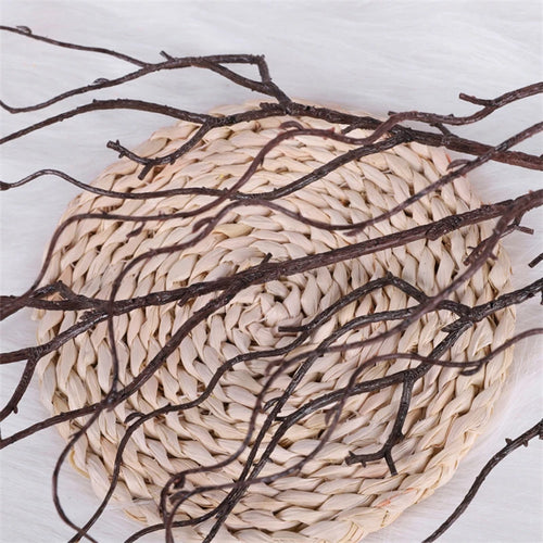 Artificial Willow Rattan Forked Branch Vase Filler Arrangement - The Finishing Touch Decor