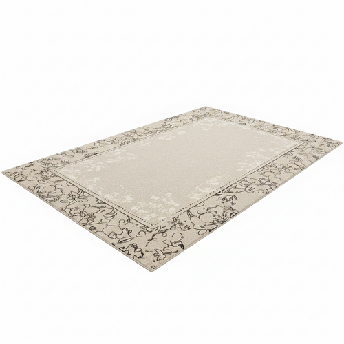 French Style Pastoral Floral Pattern Area Rugs