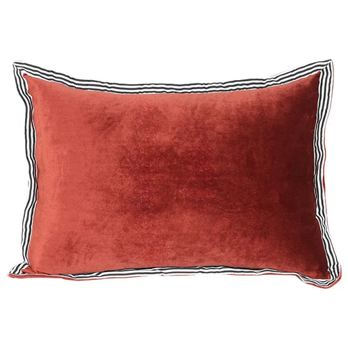 Modern Striped Velvet Throw Pillow Covers
