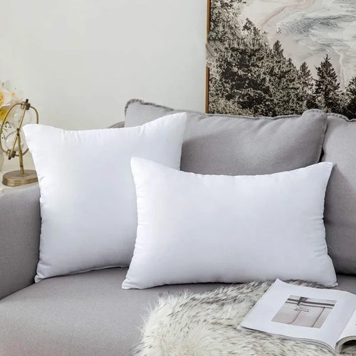White Throw Pillow Filler Insert - 1 or 2 pcs