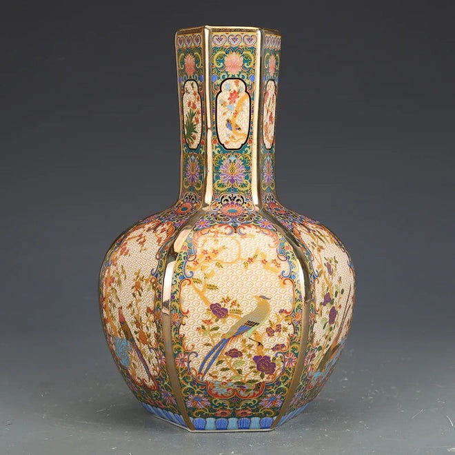 Porcelain Antiqued Chinese Vase,Decoration Vase,Home Table, Interior Decoration