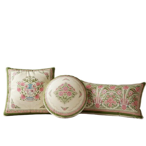 Farmhouse Garden Chic Throw Pillows