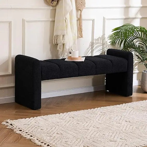 Upholstered Modern Tufted Window Bench