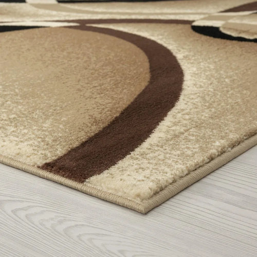 2305 Beige Multi 7-feet 10-inch By 10-feet 6-inch Modern Area Rugs Modern