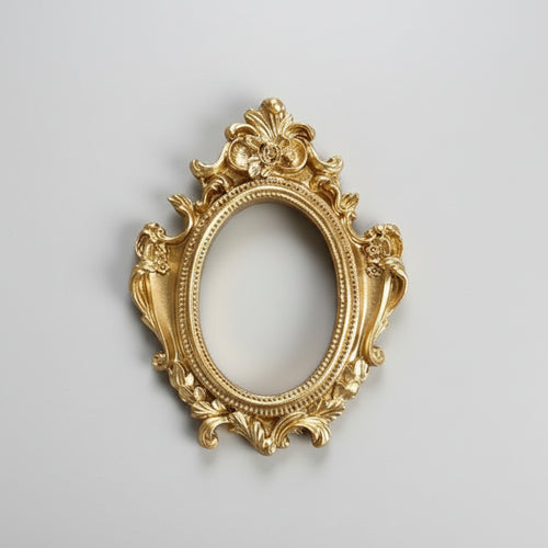 European Baroque Style Gold Resin Photo Frames