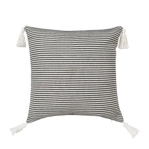 Boho Tassel Linen Weave Variety Throw Pillow Covers - The Finishing Touch Decor