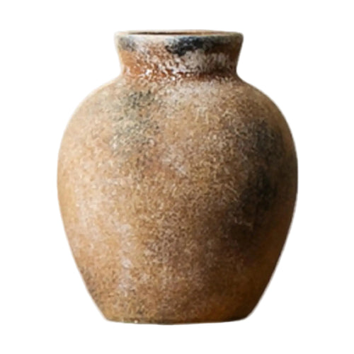 Rustic Terracotta Ceramic Vase Wabi Sabi Bud Vase - The Finishing Touch Decor