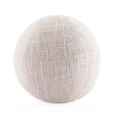 Spherical Pillow Round Cushion Luxury Ball Shaped Solid Color Stuffed Soft Pillow for Sofa Office Waist Rest Throw Pillow Decor